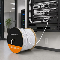 Câble Réseau Ethernet LAN Cat6 Cat6a CCA UTP FTP SFTP 23AWG 1000ft 305m pour Système de Sécurité CCTV - Vente en Gros Usine à Prix Abordable