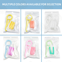 Kit d'outils de retrait d'aligneurs 4-en-1 avec gommes à mâcher, pour appareils dentaires et gouttières, multi-usages, pour le blanchiment des dents