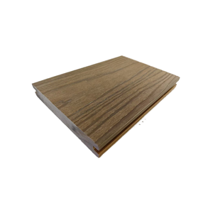 Cubierta sólida moderna ecológica WPC para exteriores con Superficie cepillada antideslizante Instalación de clic para patio de jardín y almacén - Product Image 3