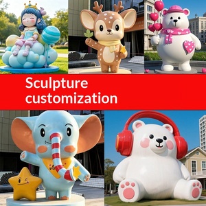 Esculturas de Fibra de Vidrio Personalizadas para Jardín, Paisaje, Exteriores, Parques, Plazas y Áreas Escénicas, con Diseño Moderno - Product Image 2