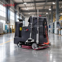 Autolaveuse commerciale autoportée avec grand réservoir d'eau de 160/170 L pour grandes surfaces