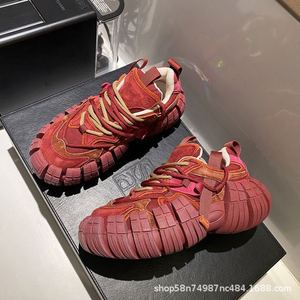 Zapatillas Deportivas de Cuero Vintage para Hombre, con Suela de Neumático, Estilo Robusto, Amortiguadoras de Impactos - Product Image 4