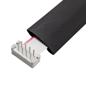 Conector IDC de 8 pines personalizado con cable plano, conjunto de arnés de cableado con conector hembra - Product Image 4