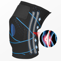Genouillères articulées épaisses antidérapantes en néoprène et spandex pour le basketball, le tennis, le volleyball et la gym – Protection professionnelle et stabilisatrice
