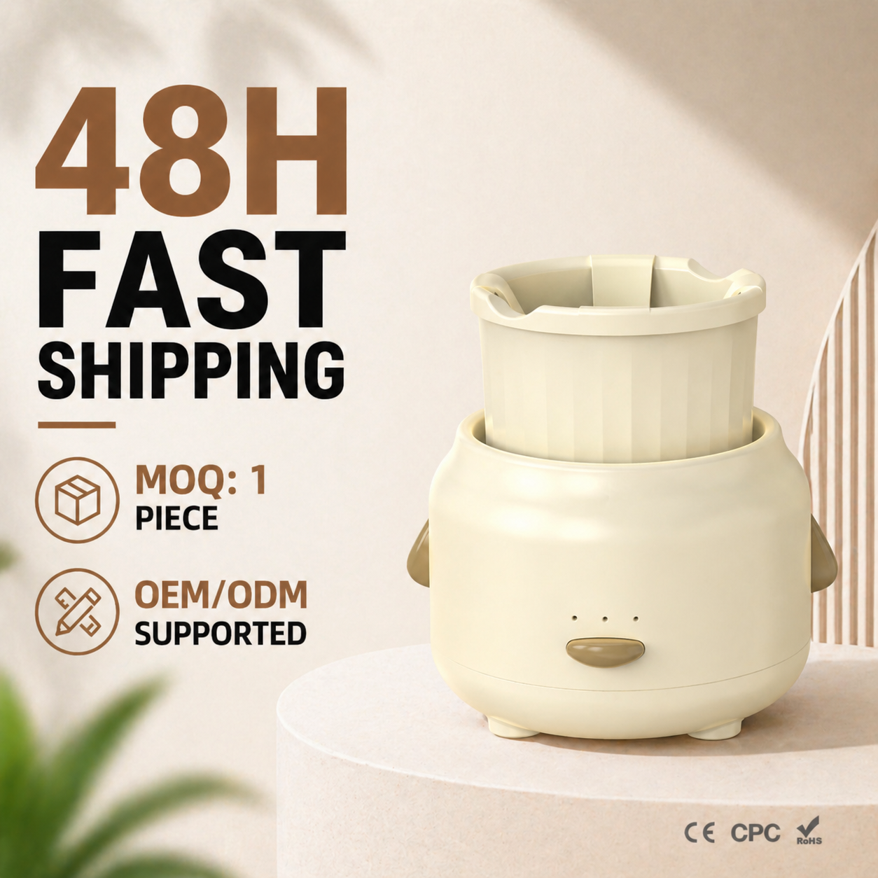 Baby Milk Shaker Constant Temperature Smart Milk Mixer Machine for Baby for Night Feeding and Formula Preparation at Home