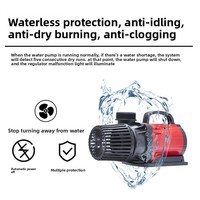 Pompe à eau submersible à fréquence variable ABS pour aquarium et jardinage, ultra-silencieuse, en boîte, pour circulation et filtration extérieure