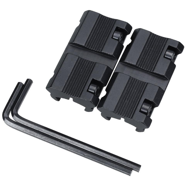 Black 11 to 20mm guide rail