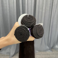 8A Kinky Curly Raw Indian Hair Bundles, Bundel Rambut Mentah Grosir dari Vendor Rambut Virgin, 8a Curly Double Drawn Hair Extension