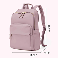 Sac à dos imperméable personnalisé en gros pour usine, sac à dos de voyage professionnel, sac à bandoulière pour ordinateur portable, sac à dos scolaire pour fille et étudiante