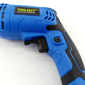 Taladro Eléctrico Profesional TOLHIT, Pequeño, Económico, en Oferta, 450W, 220V-240V, Potente, Mandril <span class=keywords><strong>de</strong></span> 6mm, para Acero y Madera - Product Image 5