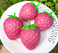 Jouets Squishy Changeant de Couleur Syh1845 – Offre Spéciale : Squishies Fraise Doux en TPR, Cadeaux de Fête, Jouets Sensoriels pour Enfants Anti-Stress