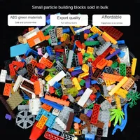 250g-1500g bricolage blocs de construction aléatoires pièces en vrac modèle créatif MOC ville briques éducatifs Construction jouets enfants cadeaux blocs