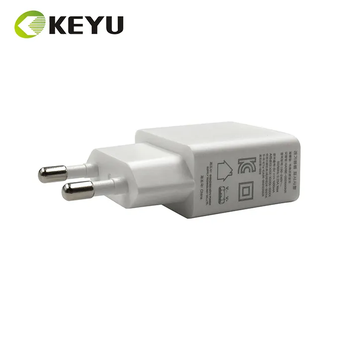 Korean Plug KC certification Travel adapter Usb Wall Charger 5W 5V 1A 1000MA