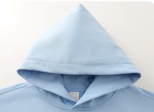 Customizable Oversized Unisex Winter Sweatshirt Street Style <b>Mens</b> <b>Pullover</b> Hoodie Solid Fleece 100% Cotton Bulk Hoodies - Product Image 3