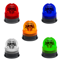 NIGHTUP 12V/24V Phare de signalisation robuste pour l'exploitation minière, balise de camionnage, lampe agricole rotative H1-BUIB CE R10 ROHS IP65