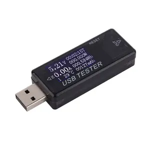 KWS-MX17 8 en 1 QC2.0 3.0 4-30V alimentation électrique USB capacité tension testeur courant mètre moniteur voltmètre ampèremètre