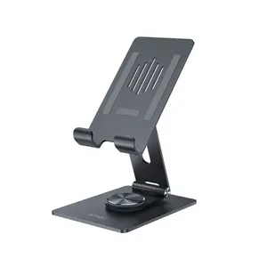 WIWU שולחן העבודה 360 סיבוב Stand עבור Tablet 12.9 אינץ אלומיניום סגסוגת מתכוונן מתקפל נייד Stand מחזיק עבור Tablet טלפון