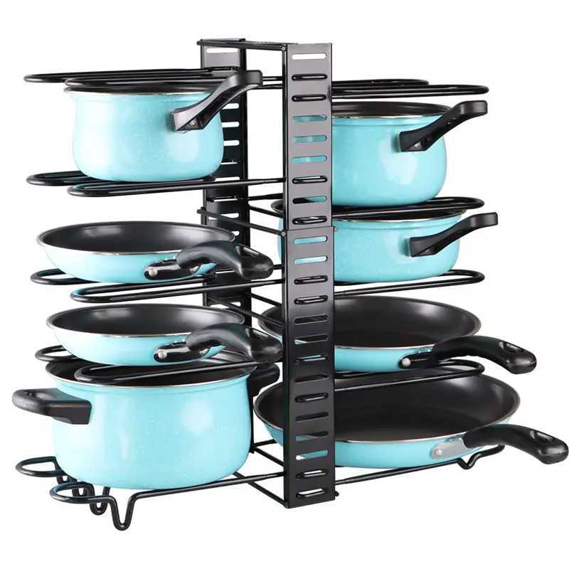 Detachable Standing Type Pan Rack Pan Organizer