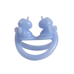 Jouets <span class=keywords><strong>de</strong></span> <span class=keywords><strong>dentition</strong></span> pour bébés, <span class=keywords><strong>anneau</strong></span> <span class=keywords><strong>de</strong></span> <span class=keywords><strong>dentition</strong></span> en silicone pour bébés <span class=keywords><strong>de</strong></span> 3 à 6 mois, jouets à mâcher pour bébés <span class=keywords><strong>de</strong></span> 6 à 12 mois - Product Image 2