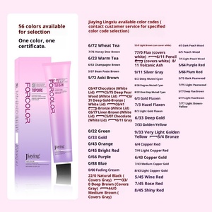 JiaYing Tinta per <span class=keywords><strong>Capelli</strong></span> Organica alla Cheratina di Alta Qualità Semi-Permanente Senza Ammoniaca Crema Colorante per <span class=keywords><strong>Capelli</strong></span> Grigi Lunga Durata per Tutti i Tipi di <span class=keywords><strong>Capelli</strong></span> - Product Image 2