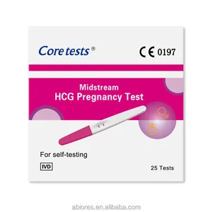 Ce/510K/Iso David Oem Snel Eenvoudig Test De Grossesse Medische Test Hcg Zwangerschapstest