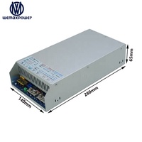 Haute efficacité 2000W 24vdc commutation ca à cc alimentation industrielle 2KW active 24v PFC