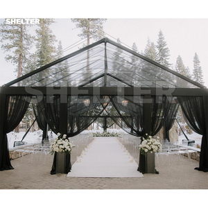 Tenda Wedding-Tents-for-200-People20x20 per matrimonio a baldacchino trasparente per tenda Hochzeitszelt cattedra - Product Image 2