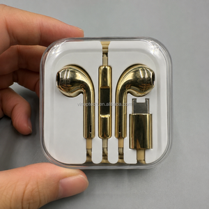 Auriculares con Cable Tipo C Universales Dorados, Auriculares Estéreo con Micrófono para Teléfonos Inteligentes, Tabletas y Computadoras Portátiles Compatibles - Product Image 6