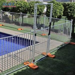 Gran oferta, valla metálica temporal con paneles de puerta, sitios de construcción, piscinas, cercado de seguridad, puertas temporales, enrejados - Product Image 3