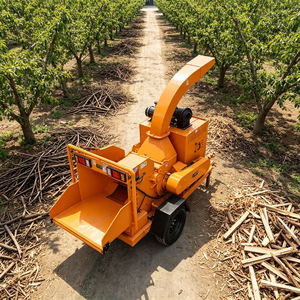 Broyeur <span class=keywords><strong>de</strong></span> <span class=keywords><strong>bois</strong></span> diesel automoteur sur chenilles pour déchets <span class=keywords><strong>de</strong></span> vignes, vergers et jardins - Product Image 5