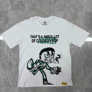 เสื้อยืดคุณภาพสูงขายดี ลายพิมพ์ "THAT'S A AWFUL LOT OF COUGH SYRUP" สไตล์ลำลอง พิมพ์ลายแบบสแกนได้ เสื้อยืดโอเวอร์ไซส์สำหรับผู้ชาย - Product Image 1