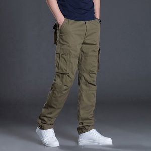 <span class=keywords><strong>Pantalon</strong></span> décontracté pour <span class=keywords><strong>homme</strong></span>, style vintage, <span class=keywords><strong>grande</strong></span> <span class=keywords><strong>taille</strong></span>, en toile, <span class=keywords><strong>taille</strong></span> mi-haute, coupe ample, droit, pour l'hiver, multi-poches - Product Image 6
