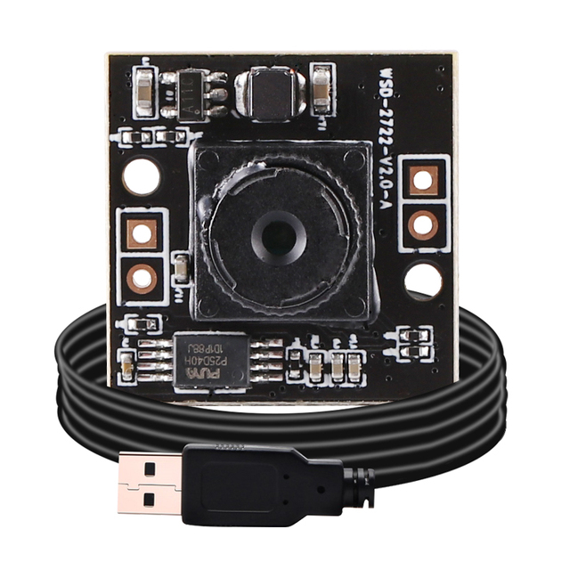 FOV 60 Degree Wide Angle Color Imaging USB2.0 HD1080P 2MP CMOS Camera Module for Robot