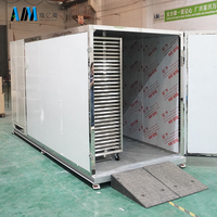 AIM Commerciële Warmtepompdroger 1000KG Capaciteit Chinese Kruidenverwerkingsdroogmachine PLC-besturing