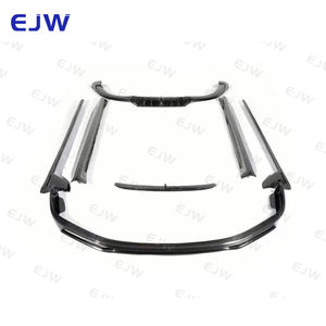 Per 2018 <span class=keywords><strong>Porsche</strong></span> 911 992 speciale pacchetto <span class=keywords><strong>T</strong></span> paraurti anteriore con labbro posteriore Spoiler posteriore gonna laterale Dry Carbon Body Kit - Product Image 3