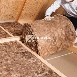 ใยแก้วชนิด ECO ปราศจากฟอร์มาลดีไฮด์ ไม่ระคายเคือง ขนาด 100 มม. สีน้ำตาล สำหรับหลังคาหรือผนังอาคารอุตสาหกรรม  ทน<span class=keywords><strong>ไฟ</strong></span> - Product Image 5