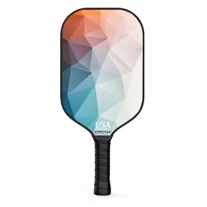 Top Qualität Premium-Kohlefaser Pickleball-Paddel für verbesserte Leistung erweiterter Griff Pickleball-Paddel 14/16 MM