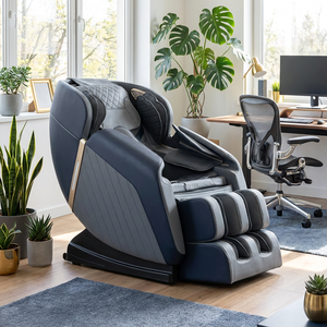 Silla de Masaje Eléctrica de Gravedad Cero OYEAL de Lujo, Silla de Masaje Plegable con Aplicación Corporal 8D y Voz AI para Relajación - Product Image 2