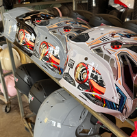 Casques de moto modulaires unisexes YM en ABS, homologués DOT, rabattables, imperméables, personnalisés pour le motocross et la course, pour hommes