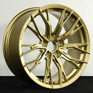 Jantes SRD Racing 15-20 pouces 5*114.3/120/112 dorées pour Ferrari <span class=keywords><strong>Urus</strong></span> M3/4 C63 Audi Porsche GT Dodge SRT GR86 Nissan - Product Image 2
