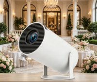 Projecteur intelligent portable 4K LCD Android 11 WiFi avec luminosité élevée 160 lumens, mini home cinéma, garantie 1 an, Australie