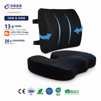 Coussin de siège en mousse à mémoire de forme en U pour le soutien lombaire et la sciatique, écologique, pour chaise de bureau - Vente en gros