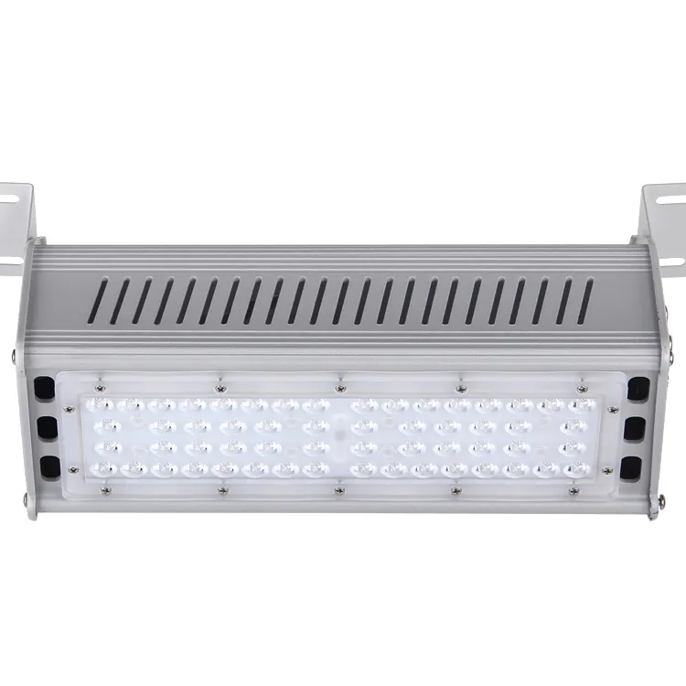 ประสิทธิภาพแสงสูง120lm/W 50W ที่จอดรถไฟ LED เชิงเส้น Highbays