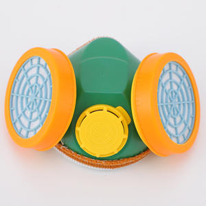 <span class=keywords><strong>HY</strong></span> merek DT-k004 pabrik pasokan langsung dapat digunakan kembali bahan PP dapat dicuci filtrasi tinggi tabung ganda masker debu Respirator - Product Image 2