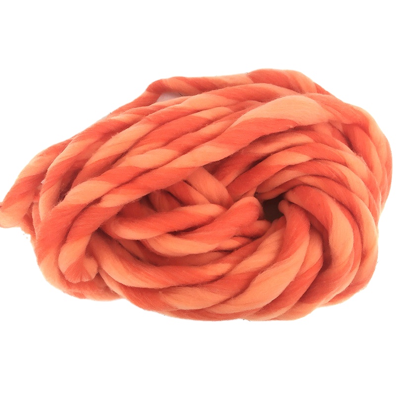 New fashion DIY crochê fantasia fios Mão Tricô Super Chunky 100% Merino Lã Islândia Fios de Fantasia 250g/roll merino lã acrílica