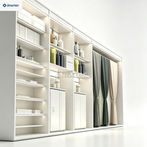 Espositori in metallo personalizzabili e arredi modulari regolabili per showroom, decorazioni per la casa e vetrine. - Product Image 4