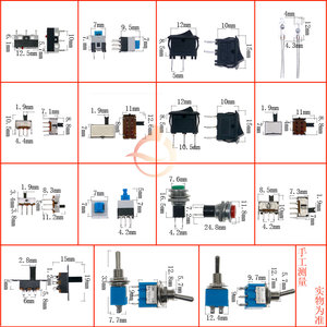 Ensemble de micro-interrupteurs tactiles à bouton-poussoir pour télécommande, kit de réparation électronique - Product Image 5