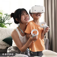Nouvelle console de jeu VR tout-en-un interactive en réalité virtuelle 3D AR avec contrôleur de préhension, casque de réalité virtuelle, lunettes VR AI09