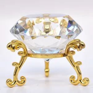 Transparante Crystal Diamond Gift Naked Diamond Woninginrichting Decoratie Accessoires Groothandel 60Mm 80Mm Glas Kristal Diamant