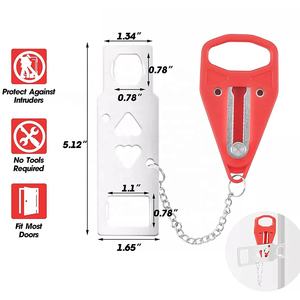 איכות גבוהה פרטיות אישית בטיחות נייד נירוסטה נוסע מלון חדר שינה דירת מכללת בית מנעול דלת - Product Image 2